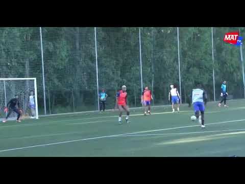 Uganda Cranes forward Nelson Ssenkatuka superb goal in Mogreb Tetouan Training in Morocco 🇲🇦.