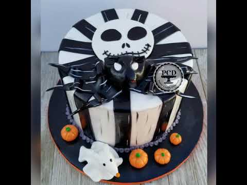 Nightmare before Christmas - Jack Skeletons Cake