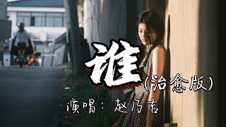 赵乃吉 - 谁（治愈版）『面对你的背叛 无力挽回，告别你的无情 我的无悔。』『动态歌词MV』