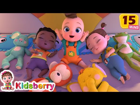 Ten in The Bed | Numbers Song | Kidsberry Nursery Rhymes & Baby Songs