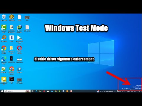 Windows Test Mode | Samsung FRP bypass 2024 | disable driver signature enforcement in Windows