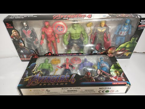 Avengers Super Toys Collection | Avengers End Game | All Avengers Superhero Movie | ASMR Unboxing