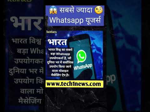 सबसे ज्यादा Whatsapp यूजर्स इस देश में? | Tech GK | Kishan Talks | #shorts