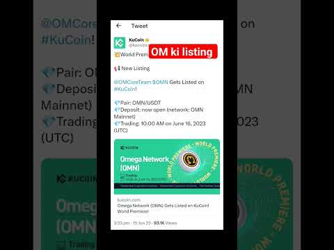 Mining me chl rha om ab list hone ja rha h #om #omega #omeganetwork #cryptocurrency / Job Centre