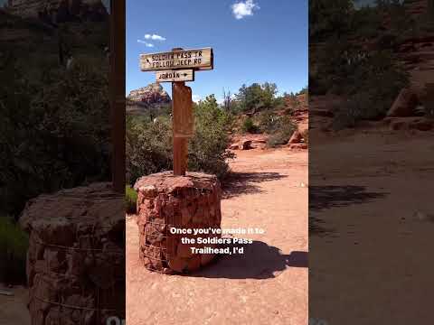 Remember to record your hike and leave no trace! #hiddengem #hiddengems #sedona #hikesedona #hike