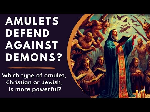 How do Amulet defend against Demons?#mystery #demon #demonology #amulet #jewish #christianity