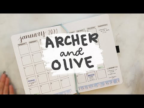 Archer & Olive Flip | Shop Planner & Blackout Journal