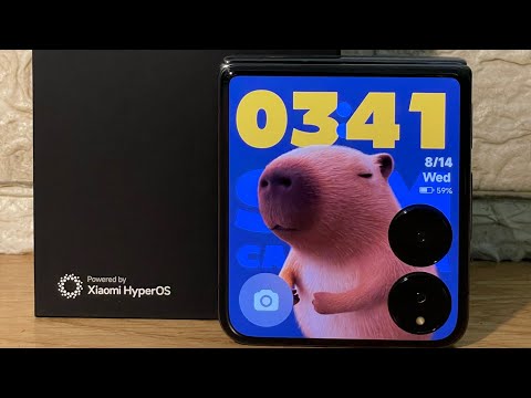 Xiaomi Mix Flip Outer Screen Cute Theme @FastechLim