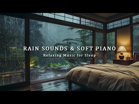 Relaxing Piano Music & Soft Rain Sounds For Sleep & Relaxation - Fall Asleep and Stress Relief Music