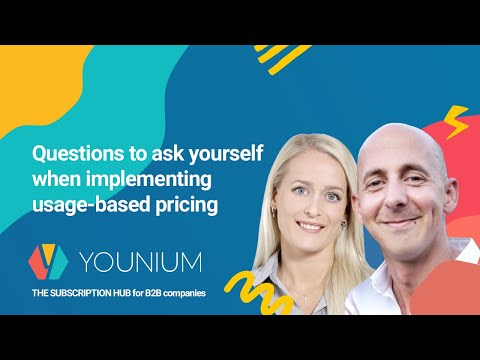 Questions to ask yourself when implementing usage-based pricing