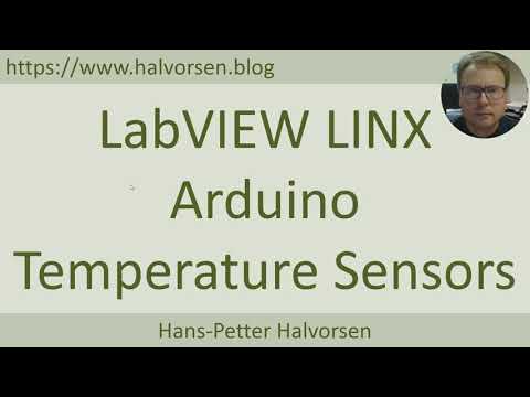 LabVIEW LINX Arduino Temperature Sensors