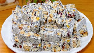 Easy Homemade Nougat: Better Than Store-Bought! 簡単手作りヌガー：市販品より美味しい！간단한 수제 누가: 매장에서 사는 것보다 맛있어요! #牛轧糖