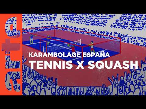 Das Pádel-Tennis | Karambolage España | ARTE