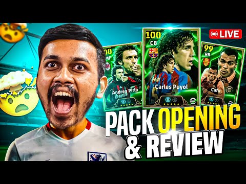 eFootball 25 Mobile Epic European Club Guardians Pack Opening | LIVE