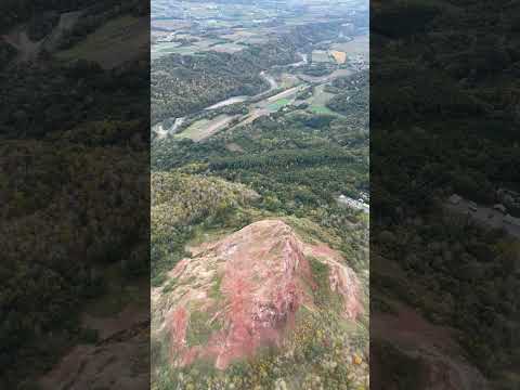 【昭和新山空拍】北海道好暢秋洞爺湖展望台#shorts