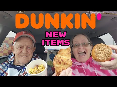 Dunkin Cookie Butter Donut and Almond Croissant and MORE Review #foodreview #honestfoodreviews