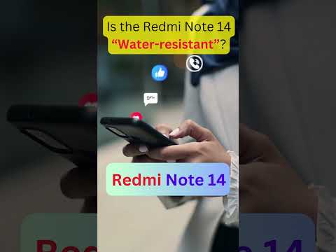 Redmi Note 14 Water Resistance! #redmiphones #redminote14  #newsmartphone2025 #newsmartphone2024