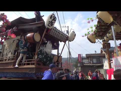 柚木町愛宕神社例大祭(２町競演)