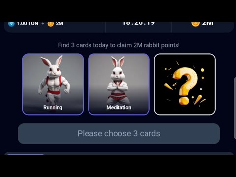 Rocky Rabbit Daily Combo 12 September | Rocky Rabbit Daily Combo Card Today #rockyrabbitdailycombo