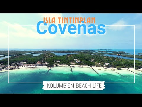 Isla Tintipan Coveñas Beach Life Drohnen Video DJI mini3 Pro