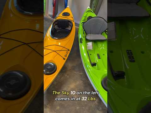 Sub 40lb Sit In and Sit On Kayaks Compared. #kayaking #eddylinekayaks