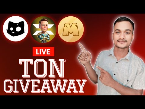 Live Ton giveaway | X Empire ton giveaway 🤑 | Hamster Kombat Return 😱