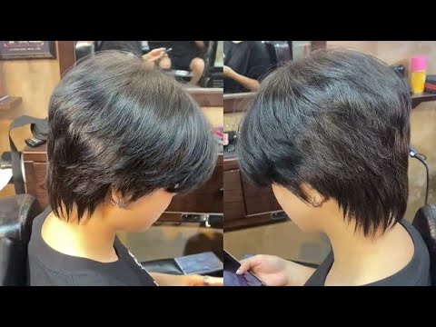 Tomboy Hair 360 | Boyish Hair | Korean short hair