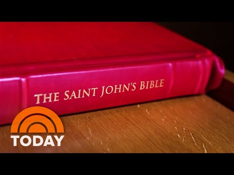 New York's St. Patrick’s Cathedral receives rare St. John’s bible