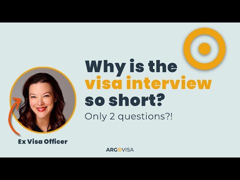 Former Visa Officer reveals why your visa interview is so short | It may be less than 1 minute!