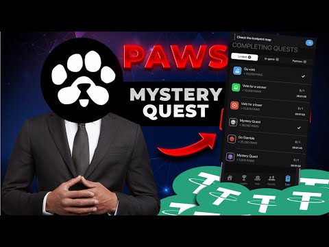 PAWS MYSTERY QUEST || Solve The Mystery Quest ✅ - GO VOTE NOW