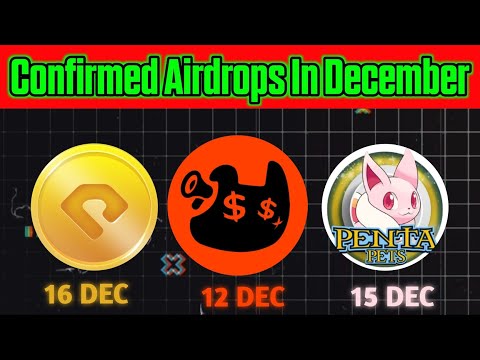 New Airdrops In December | Telegram airdrop in december | Money dogs airdrop listing date