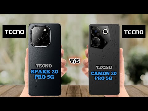 TECNO SPARK 20 PRO 5G VS TECNO CAMON 20 PRO 5G