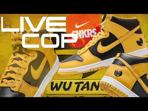 LIVE COP! WU TANG NIKE DUNK & STOCK NUMBERS!!!