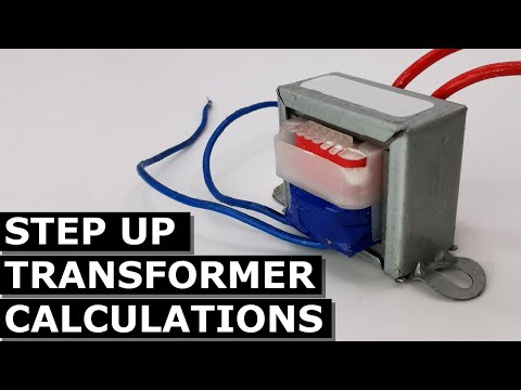 Step Up Transformer Calculation Basics