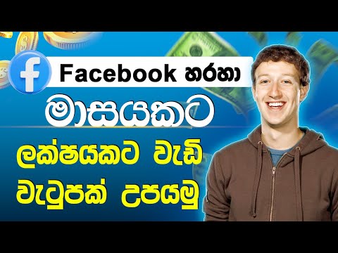 How to earn money from facebook | Online business ideas sinhala | Online Jobs for students | Emoney