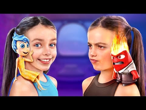 INSIDE OUT and ELEMENTAL! Emotions VS Ember and Wade: Elements | Awesome Parenting Hacks