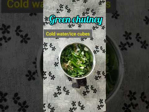 स्वादिष्ट हरी चटनी बनाने का सबसे नया और आसान तरीका|Green chutney recipe |#shorts #cookinghealthy22