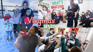 Expecting a baby Girl ! We are HYPE! | NYC Snow Day! | Home Video Style Vlog | Vlogmas Day 22