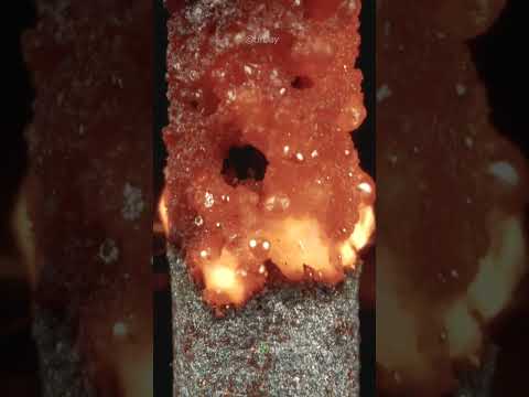 How sparkler works up close #urday  #satisfying #closeup