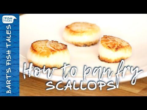 How To Pan Sear Scallops Perfectly  | Bart van Olphen