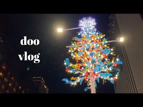 Vlog🎄Xiaomi MiRobot unboxing | Christmas at Orchard | Delicious Middle East cuisine | Singapore vlog