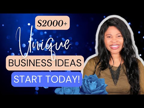 3 UNIQUE BUSINESS IDEAS for 2023 | START NOW with LITTLE TO NO MONEY | START A BUSINESS 2023