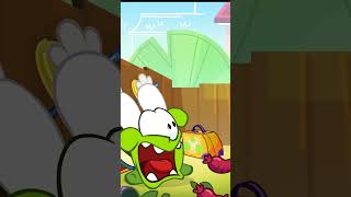 Om Nom Vs Dog #cartoon #shortsfeed #cuttherope #funnycartoons #omnom