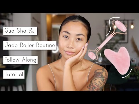 Daily Gua Sha & Jade roller Routine Follow Along Tutorial