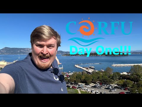 Corfu Day One!!!  #corfu #holidayvlog