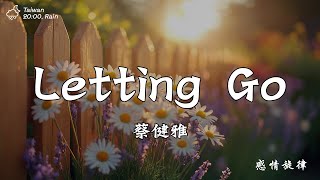 蔡健雅 - Letting Go | Cover by 三仟『I'm letting go 我终于舍得为你放开手，因为爱你爱到我心痛。』【高音質|動態歌詞Lyrics】♫