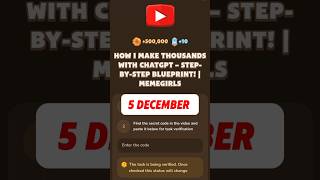 HOW I MAKE THOUSANDS WITH CHATGPT – STEP-BY-STEP BLUEPRINT! | MEMEGIRLS #memefi #code