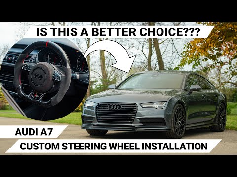 Custom Audi A7 Steering Wheel Upgrade | Transform Your Ride Today