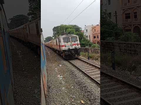 WAP 7 INDIAN RAILWAYS #shortsvideo #trending #indianrailways