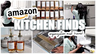 AMAZON KITCHEN ORGANIZATION FAVORITES | Kitchen Organizing Ideas 2024 | Budget Friendly Must Haves